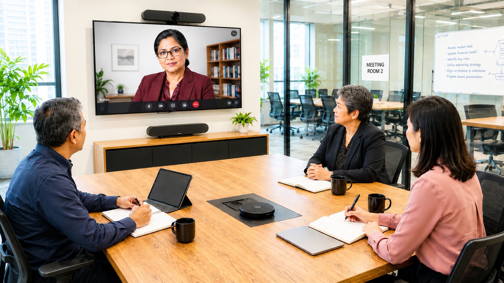 Dr. Rohini joins by video — the first decision since the earthquake