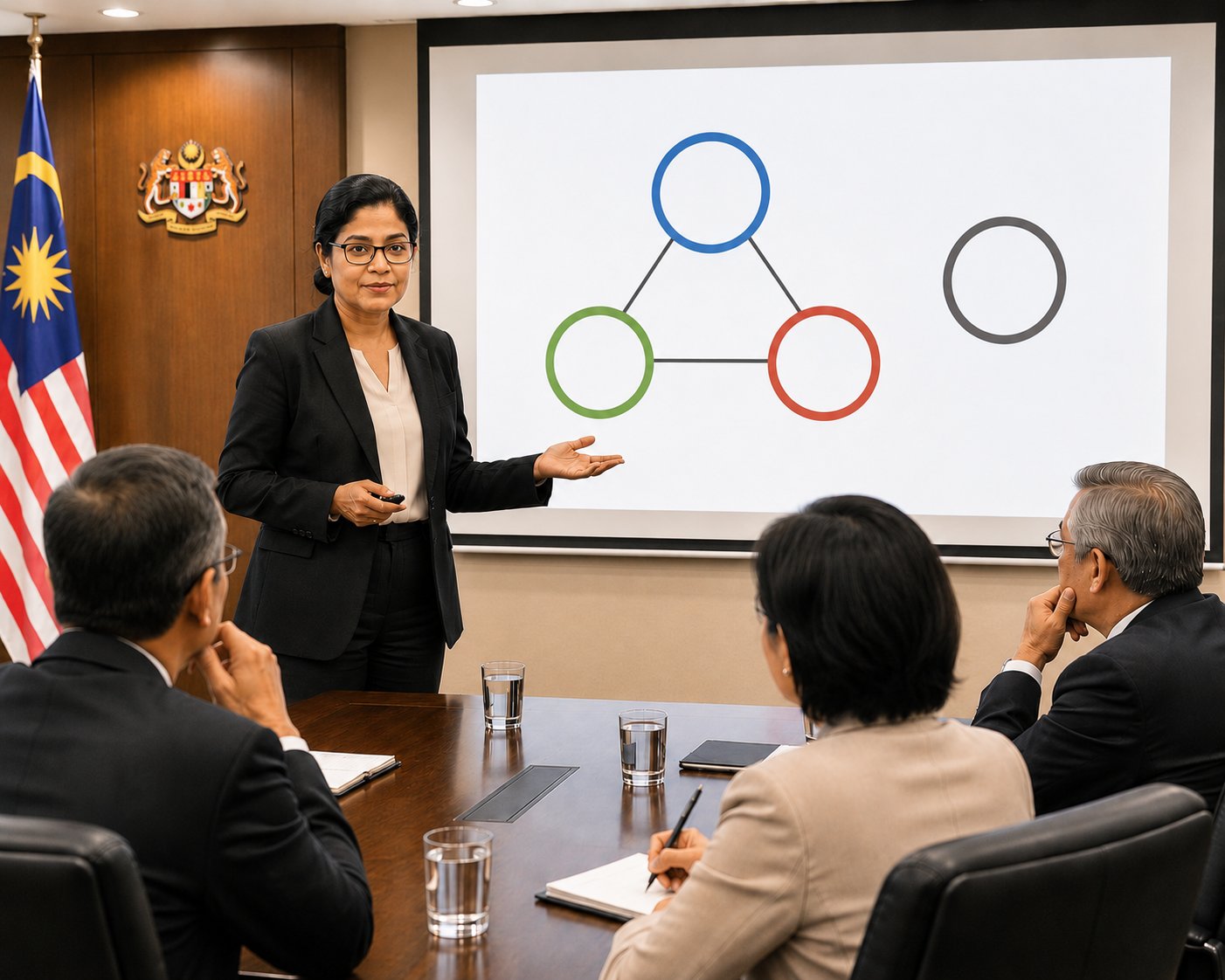 Dr. Rohini introduces the empty circle to the tender committee